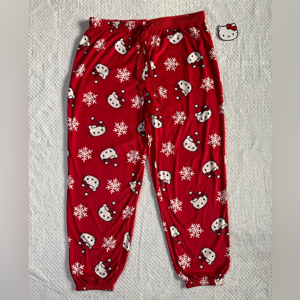 Hello Kitty Christmas PJ pants